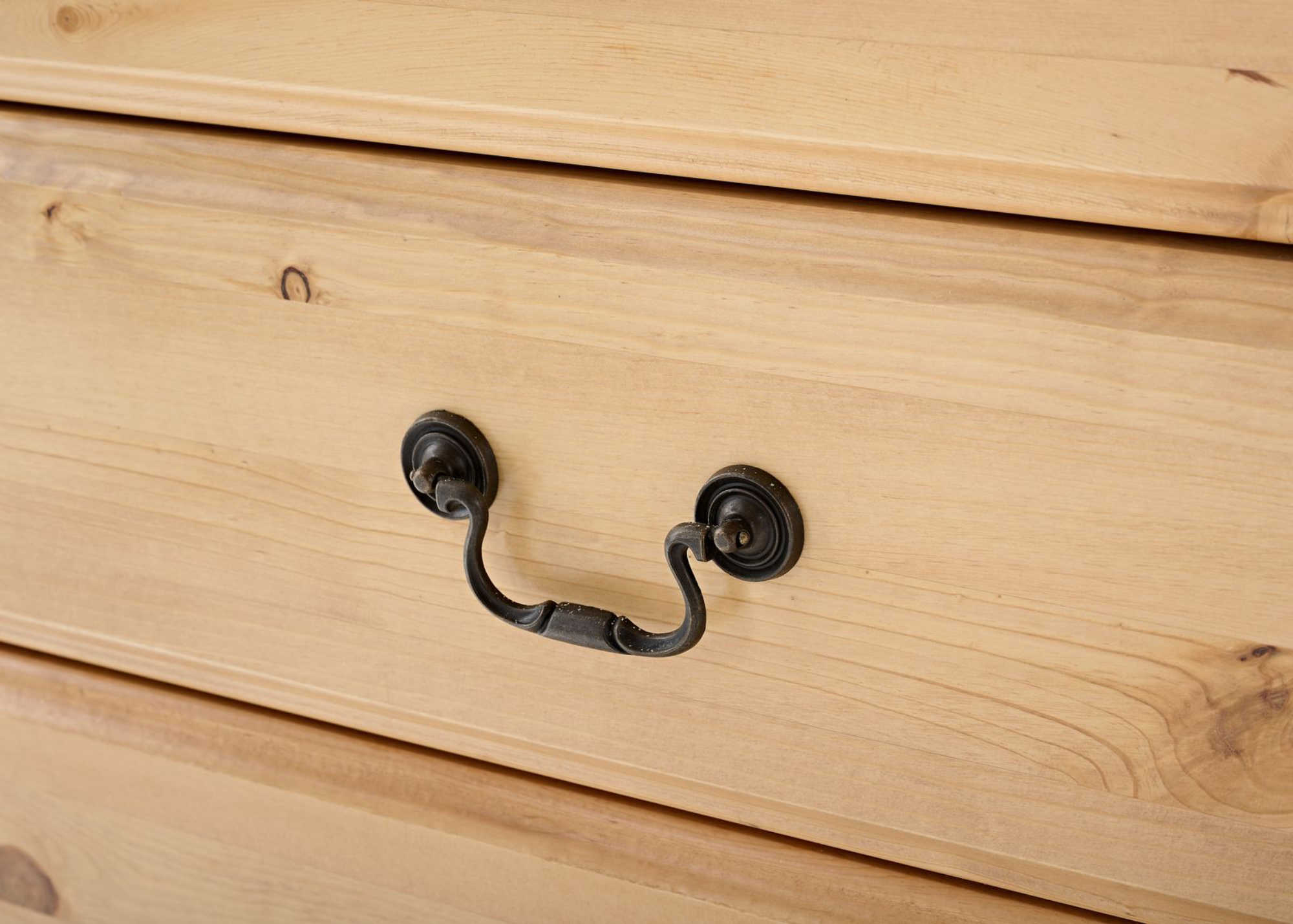 Nightstand drawer handle
